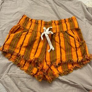 Urban outfitters BDG orange stripe shorts